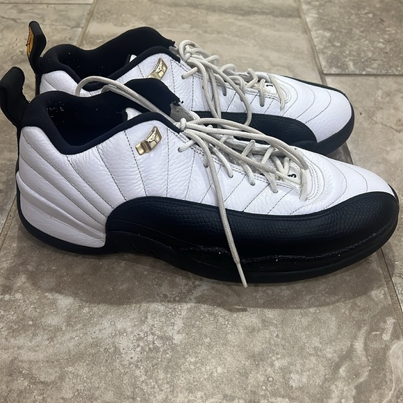 Air Jordan 12 Retro Low Taxi 2011 Shoes sz 9.5 - Picture 2 of 15